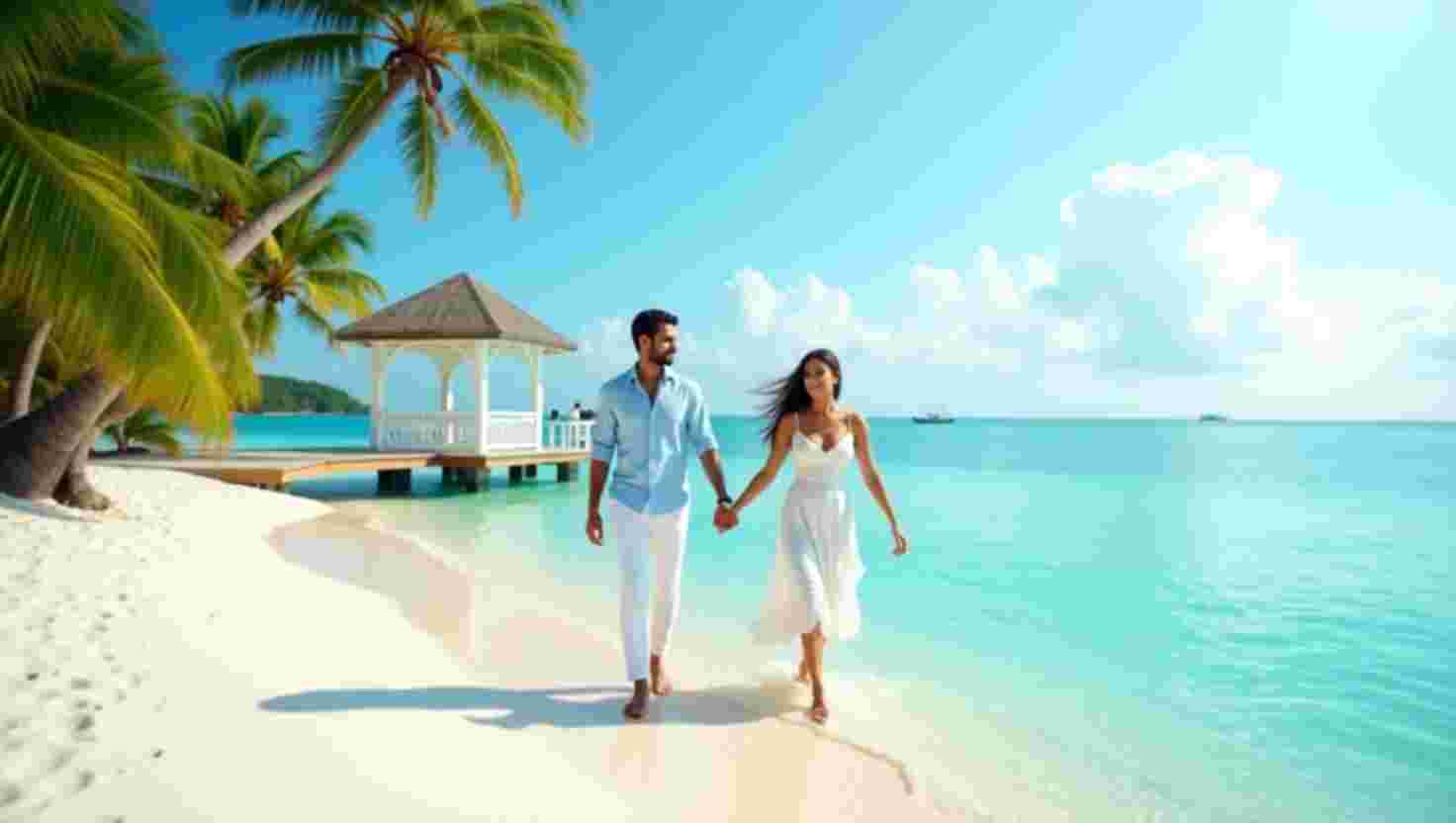 Flux Dev Ultrarealistic tropical beach scene in Lakshadweep In 1 1 1