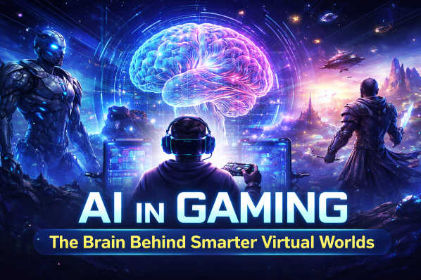 AI in Gaming: The Brain Behind Smarter Virtual Worlds