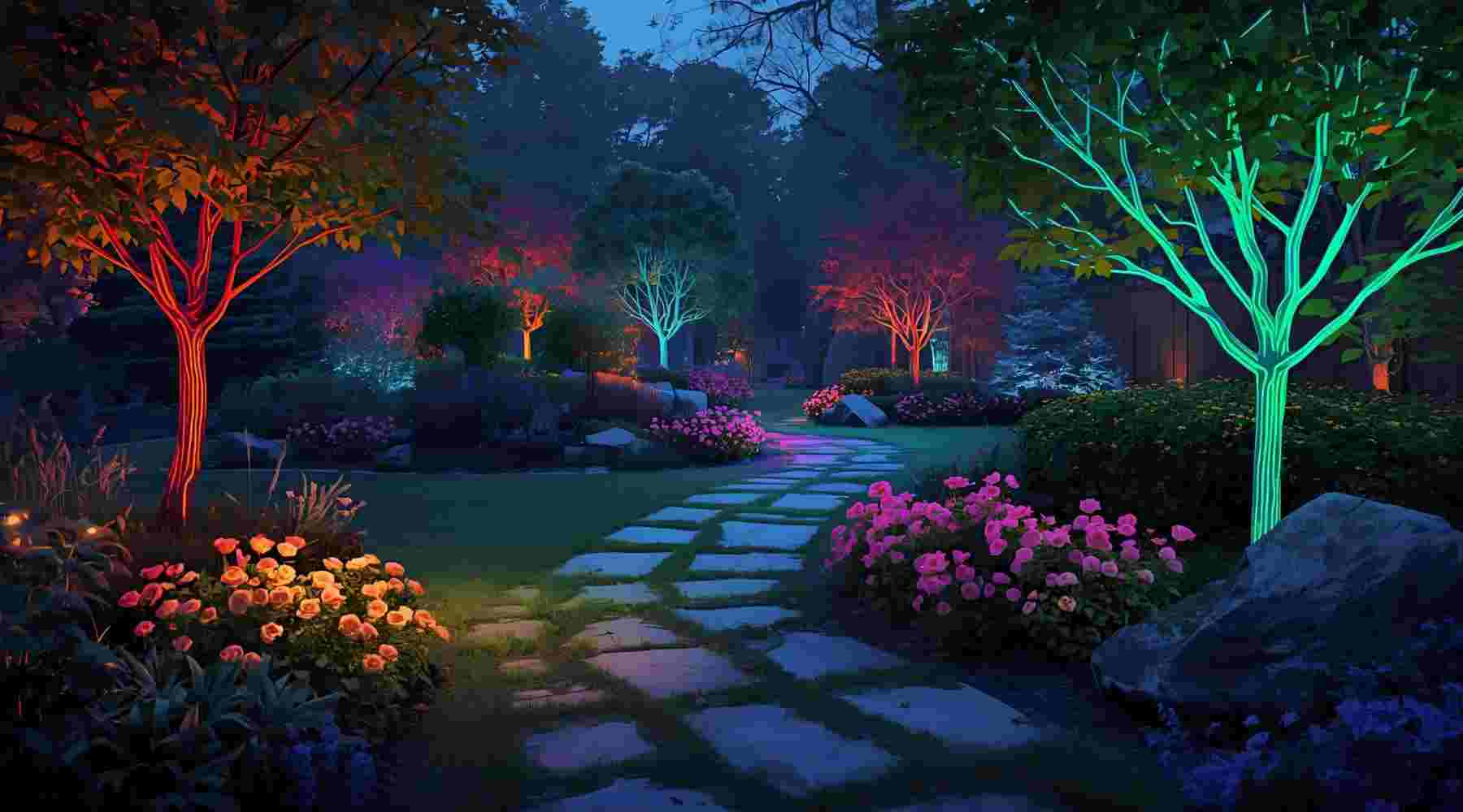 Outdoor Garden Lights Transforming Your Garden into a Welcoming Evening Retreat