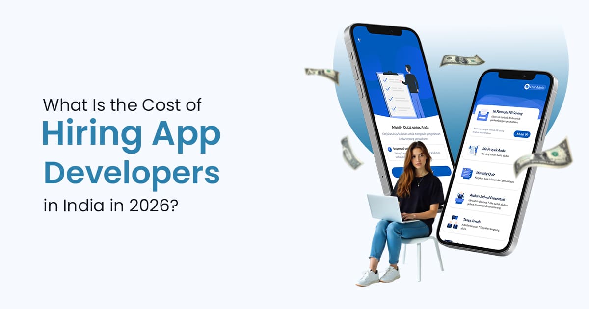 Cost of hiring app developer in india