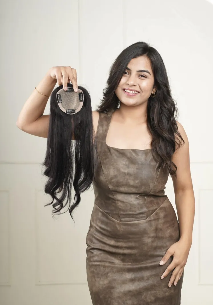 Hair toppers for woman in India