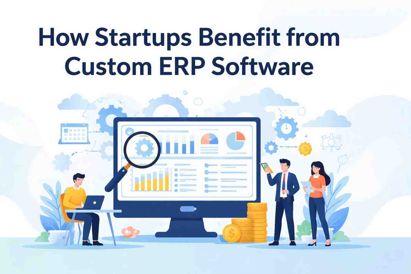 How Can Startups Benefit from Custom ERP Software?