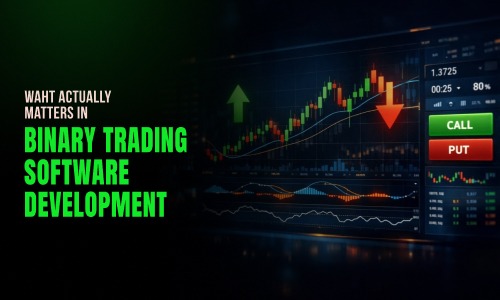 what actually important in binary trading software development