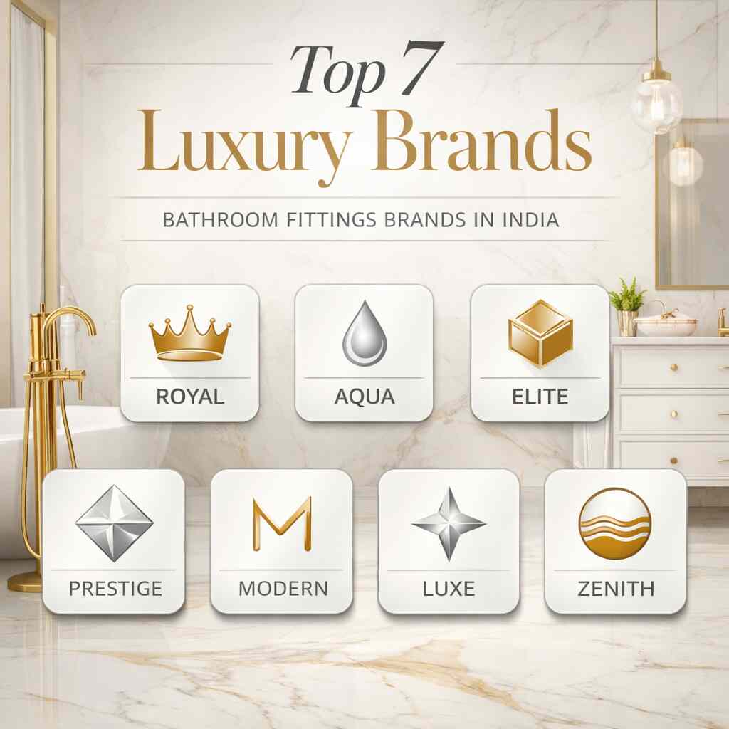 Top 7 Luxury Bathroom Fittings Brands in India
