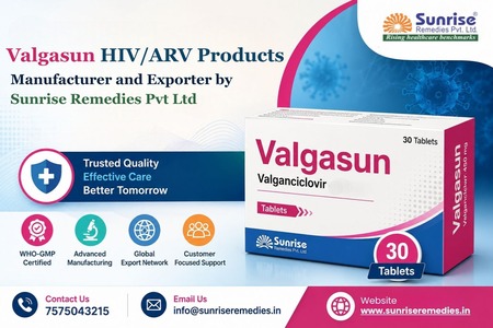 Valgasun HIV/ARV Products Manufacturer and Exporter