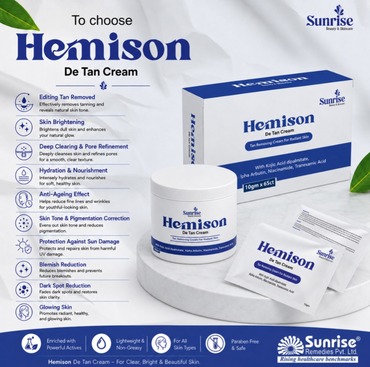 Hemison De-Tan Cream Skin Brightening