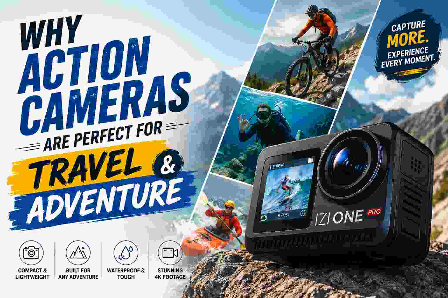 Why Action Cameras Are Perfect for Travel and Adventure