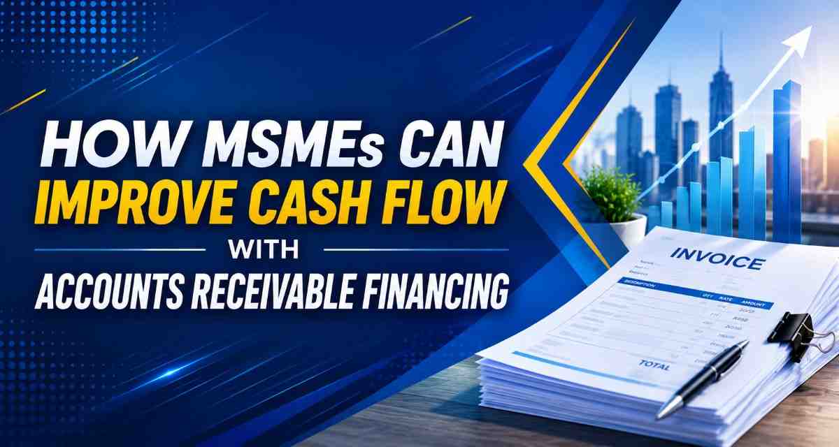 How MSMEs Can Improve Cash Flow with AR Financing