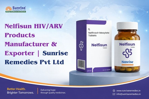 Nelfisun HIV/ARV Products Manufacturer & Exporter