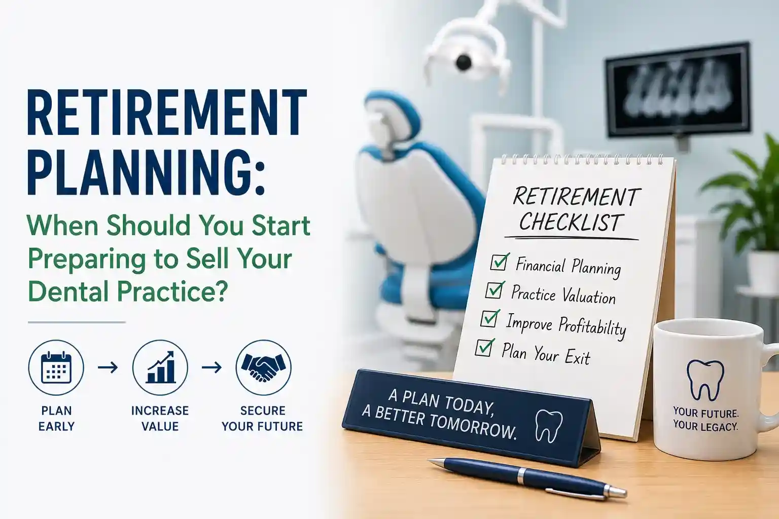 Retirement Planning for Selling Your Dental Practice