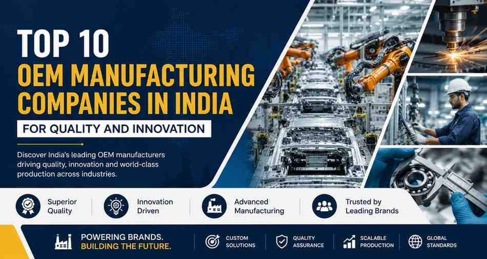 Top 10 OEM Manufacturing Companies in India for (2026)