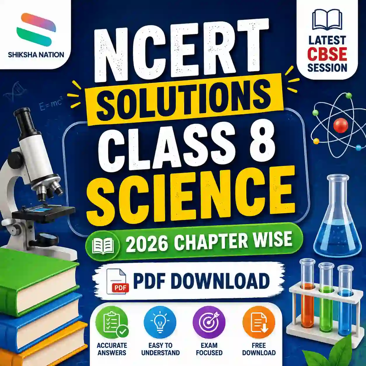 CBSE Class 8 Science NCERT Solutions 2026-27
