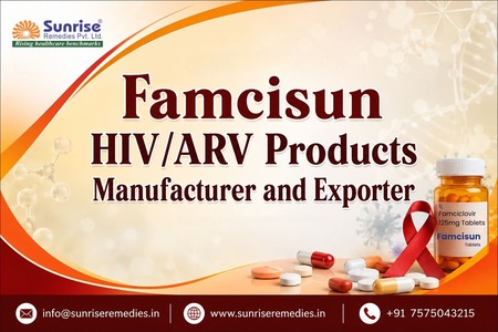 Famcisun HIV/ARV Products Manufacturer and Exporter