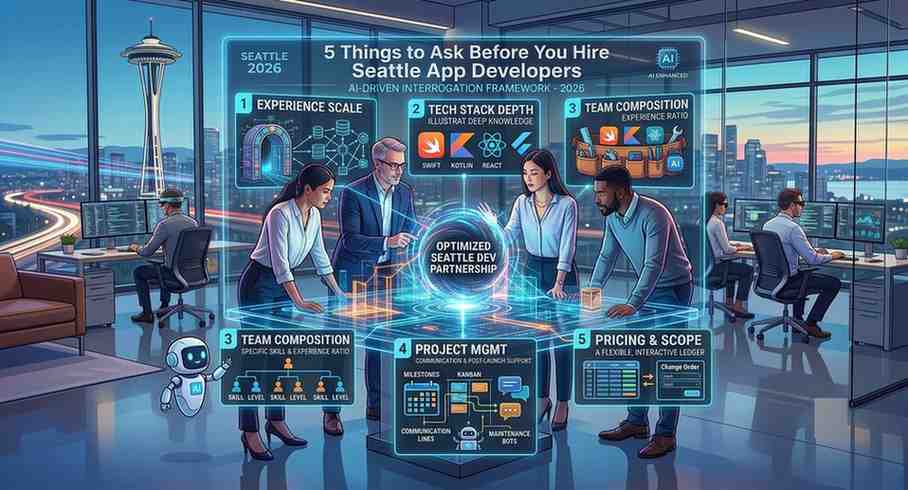 5 Things to Ask Before You Hire Seattle App Developers