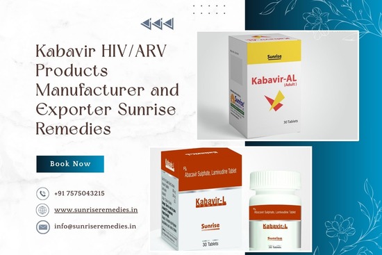 Kabavir HIV/ARV Products Manufacturer and Exporter