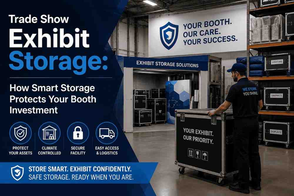 Trade Show Exhibit Storage for Booth Protection