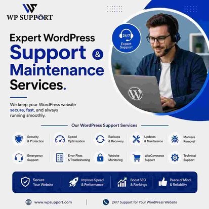 Expert WordPress Support & Maintenance Services