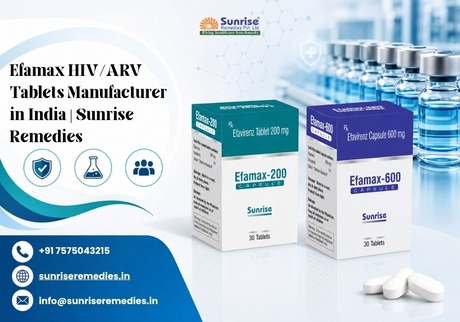 Efamax HIV/ARV Tablets Manufacturer in India