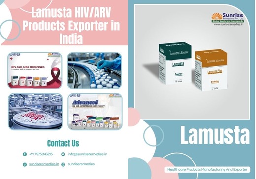 Lamusta HIV/ARV Products Exporter in India