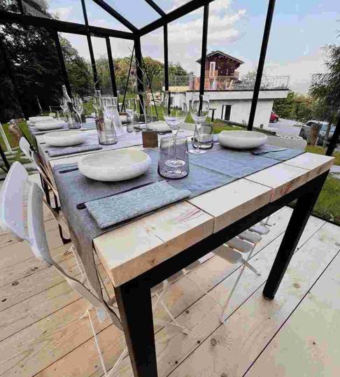 Corporate Dining Greenhouse Structures in Atlanta, GA