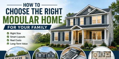 How to Choose the Right Modular Home for Your Family