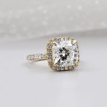Best Settings for Elongated Cushion Cut Rings