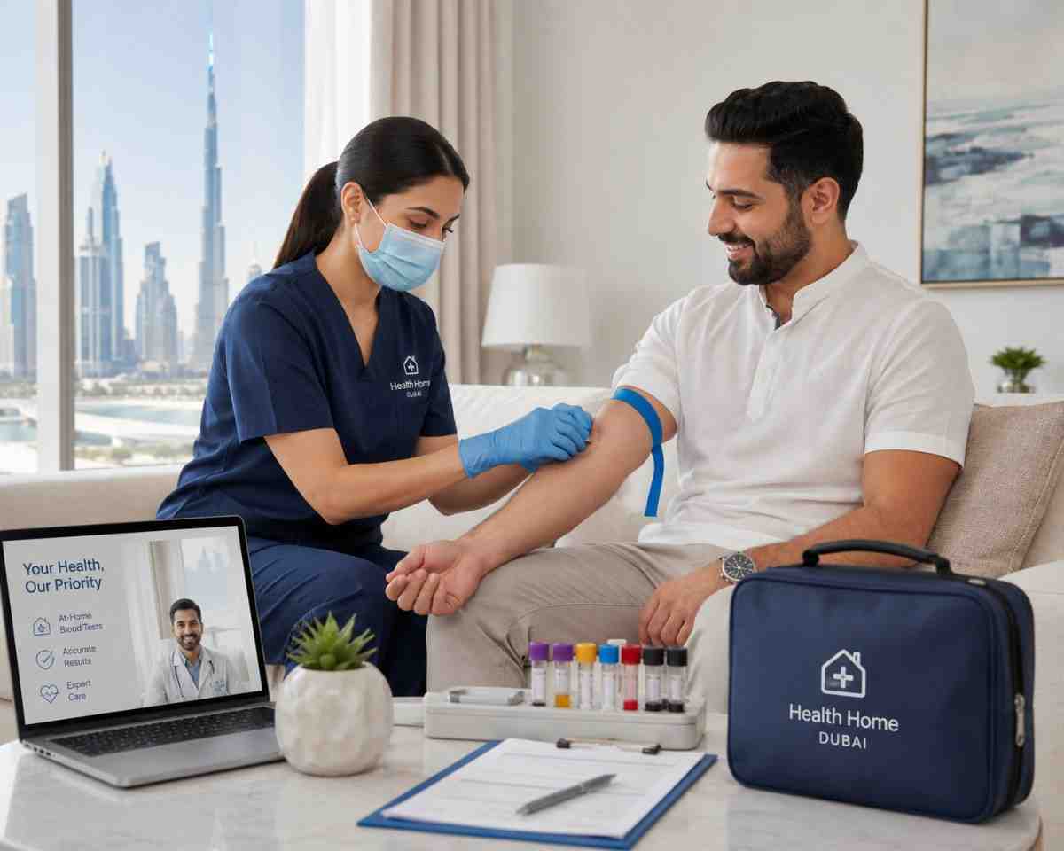 Home Blood Test Services in Dubai