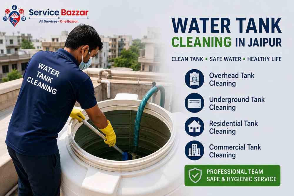 Water Tank Cleaning in Jaipur: Simple Service Guide
