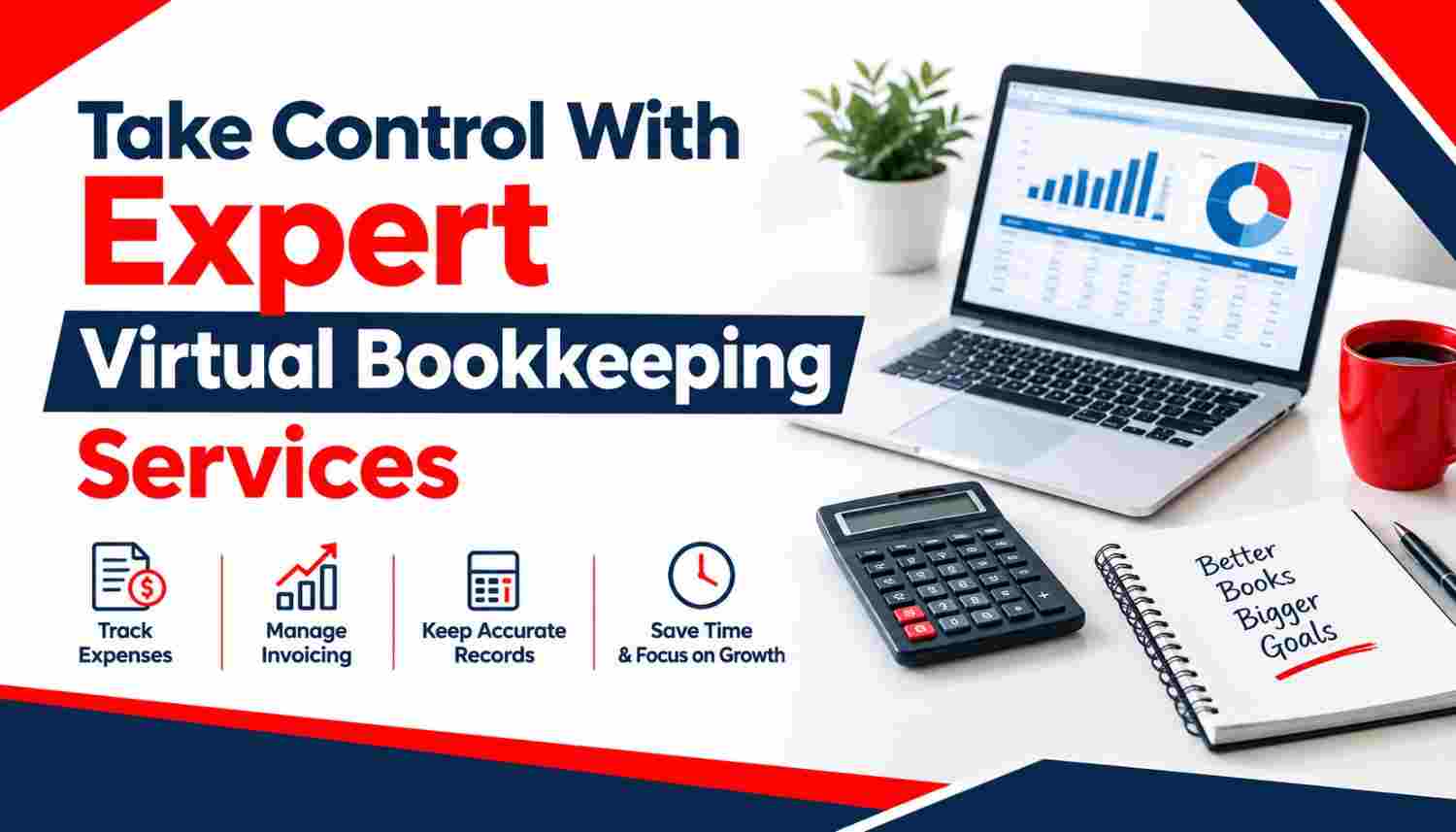 Take Control With Expert Virtual Bookkeeping Services