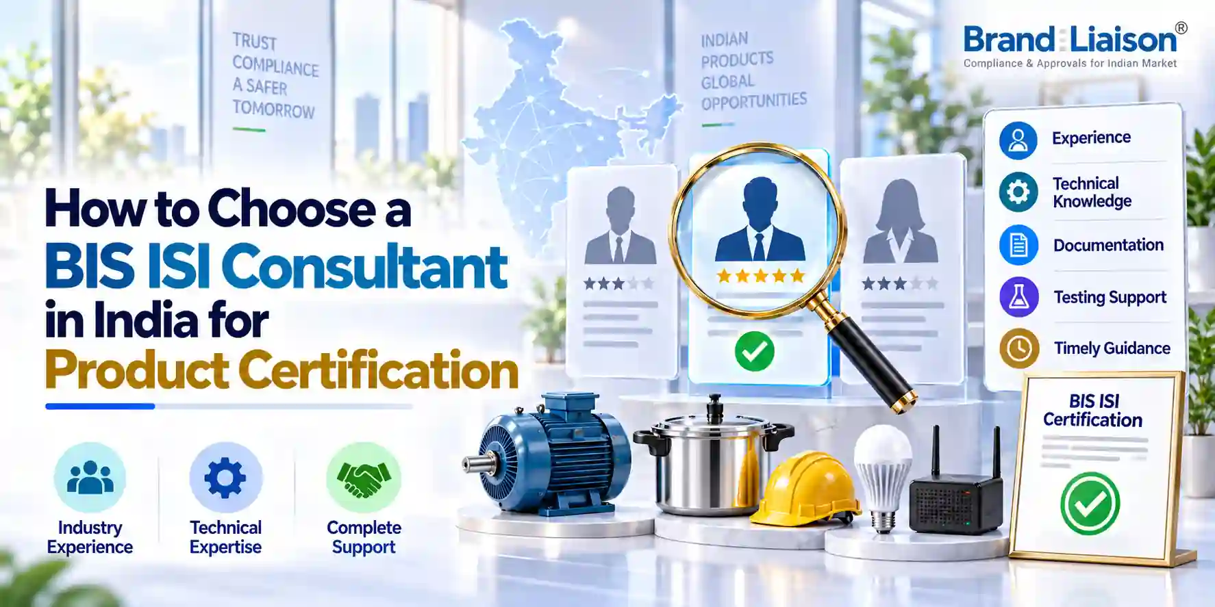 How to Choose a BIS ISI Consultant in India?