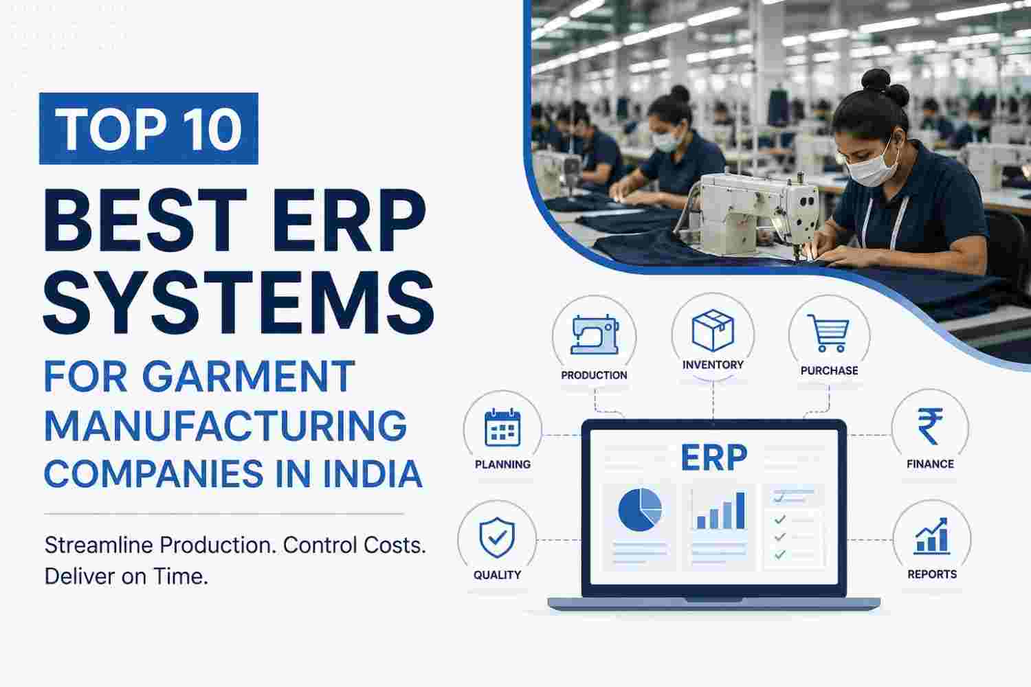 Best ERP for Garment Manufacturing Companies in India