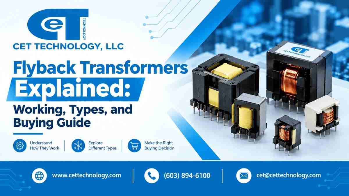 Flyback Transformers Explained: Working, Types, Buying