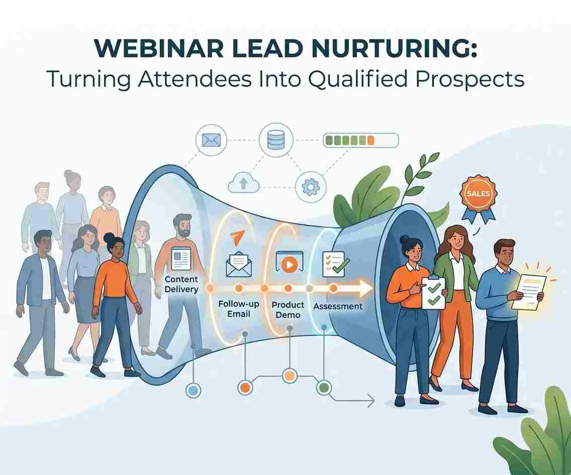 Webinar Lead Nurturing: Turning Attendees