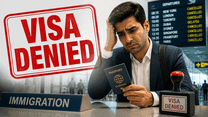 Fix visa refusal errors and reapply successfully.