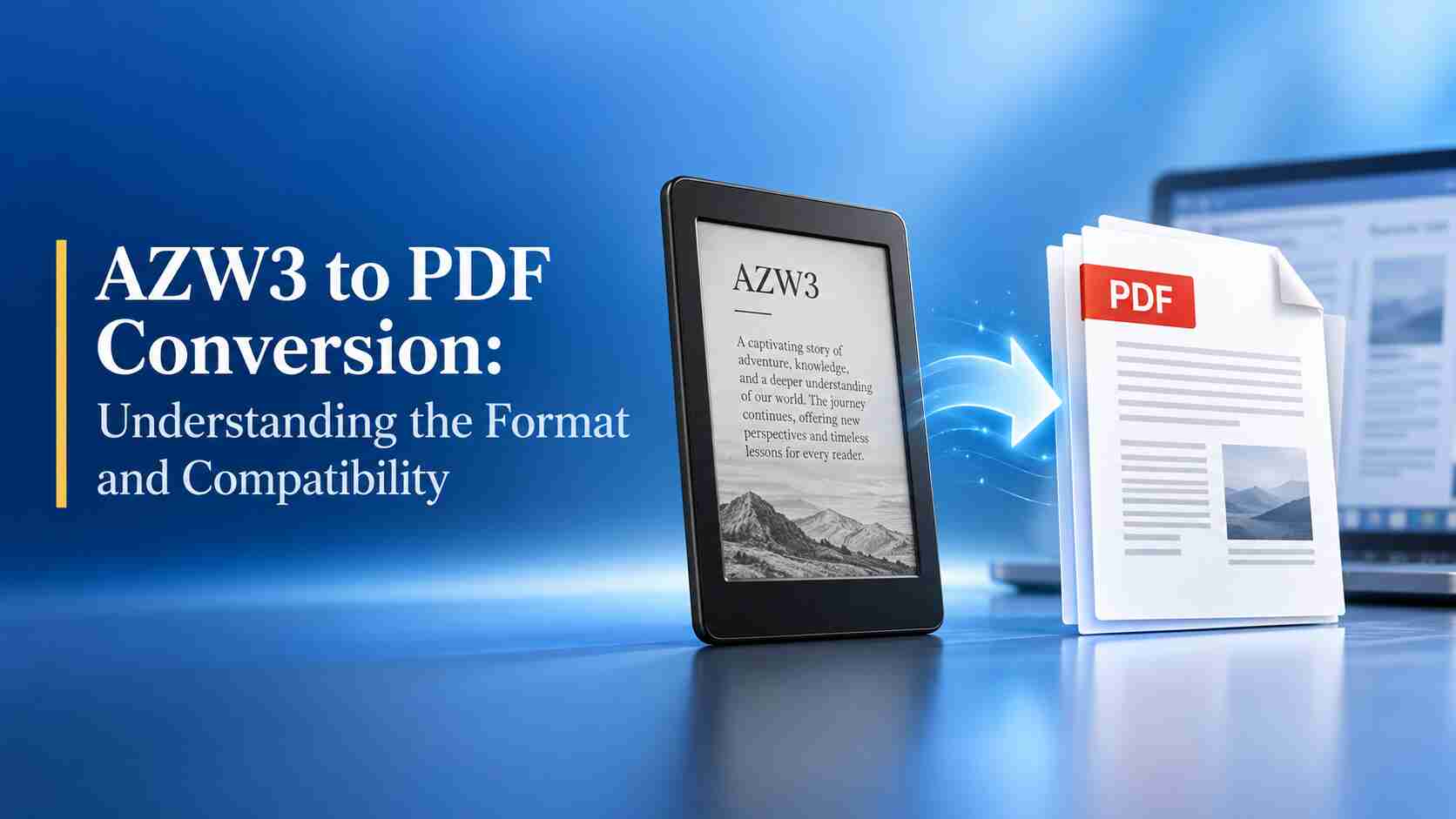 AZW3 to PDF Conversion: Format & Compatibility