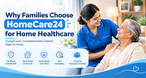 Why Families Choose HomeCare24 for Home Healthcare