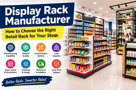 Display Rack Manufacturer: Choosing the Right Rack