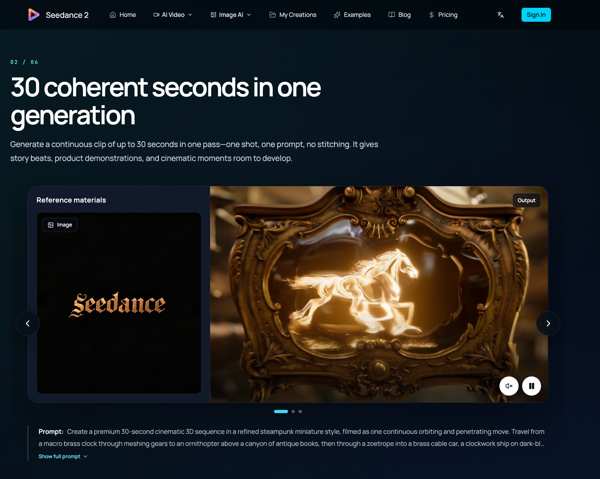 Seedance 2.5: One Continuous AI Video Clip in One Pass